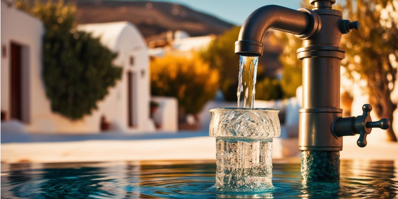 well-water-in-greece-es