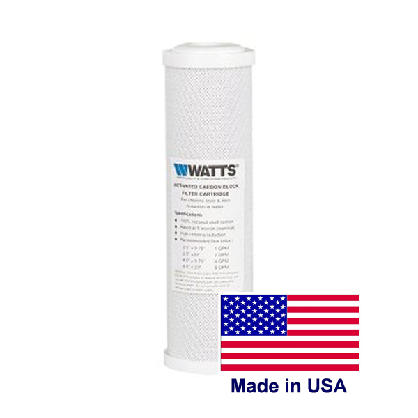 Carbon block Watts 5m – USA. Συμπαγής ενεργός άνθρακας