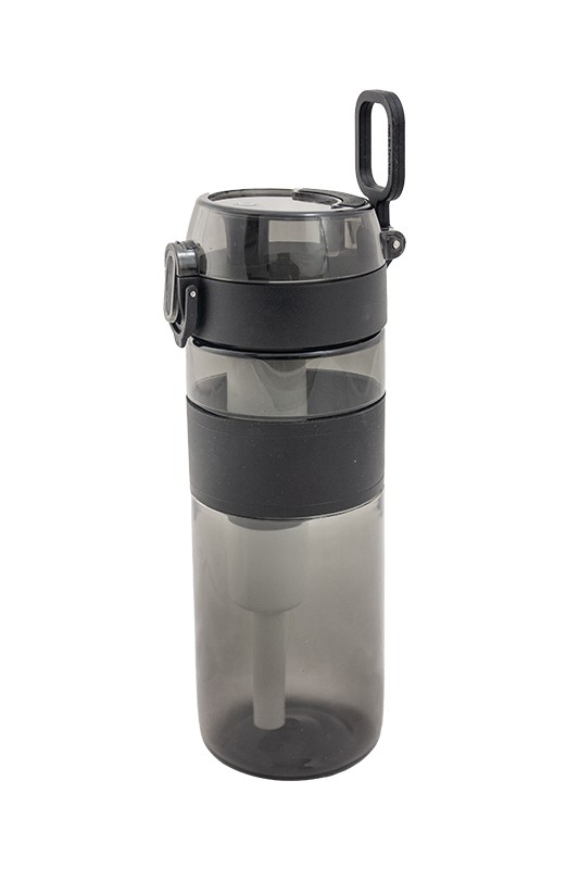 Μπουκάλι Νερού με Φίλτρο Τεχνολογίας Ahlstrom 500ml - Primato On The Go Gray