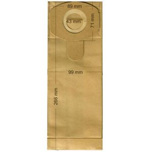 Vacuum Cleaner Paper Bags suitable for HOOVER, ECOCLEAN, FILTERCLEAN, HQ, SWIRL Primato 1477