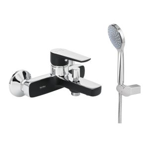 Luxurious bathroom tap MODEA OPTIMA VIVID BLACK 00-2522