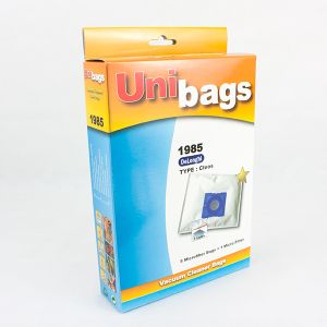 Bolsas de aspiradoras HOOVER, PHILIPS, AEG, ALASKA. Unibags 1985D