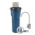 Untertisch Wasserfilter Primato Blue GRSKGUC1GB14 mit Aktivkohle made in USA und Wasserhahn DELUXE