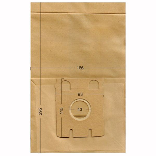 Vacuum Cleaner Paper Bags suitable for Miele, Ecoclean, HQ, IMPALA, MALAG. Primato 570