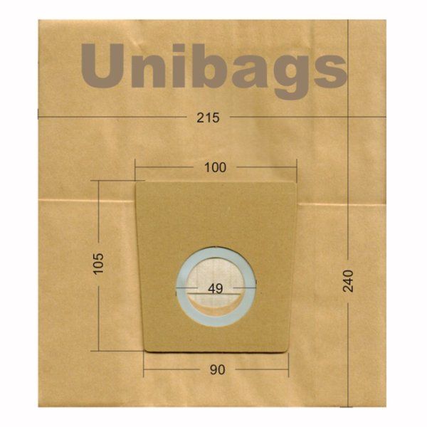 Bolsas de aspiradoras Bosch, Siemens. Unibags 940