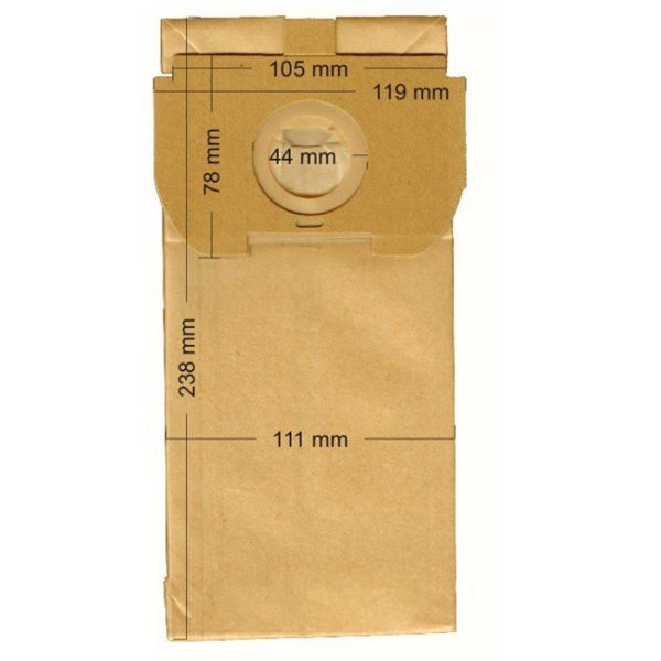 Vacuum Cleaner Paper Bags suitable for BOSCH, SIEMENS, ECOCLEAN, FILTERCLEAN, HQ, MALAG, PRIVILEG, SWIRL, Primato 950