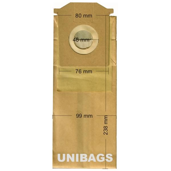 Vacuum Cleaner Paper Bags suitable for BOSCH, SIEMENS, PRIVILEG, QUELLE, SWIRL. Primato 965