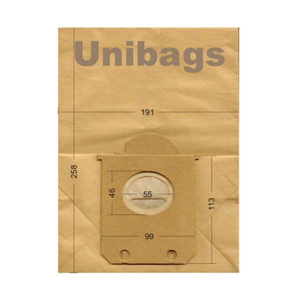 Vacuum Cleaner Papaer Bags suitable for AEG, ELECTROLUX, Hanseatic, HQ. Primato 1770