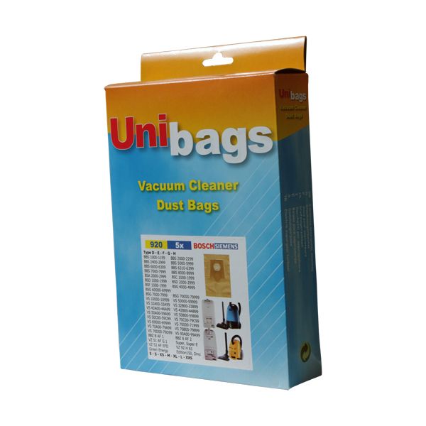 5 Vacuum Cleaner Paper Bags + Filter