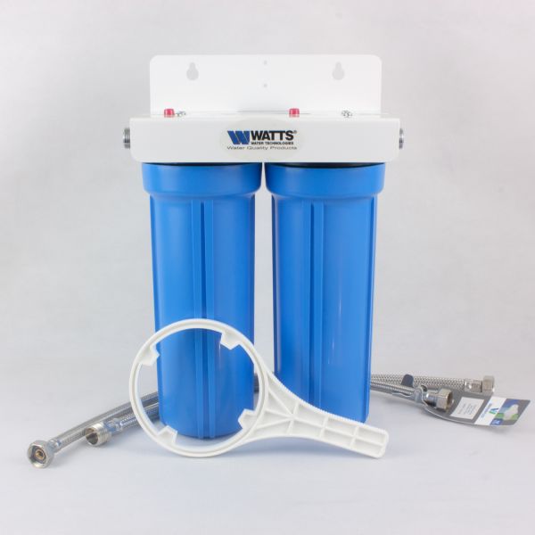 Double water filter with coconut carbon block - WATTS 1/2 DUO