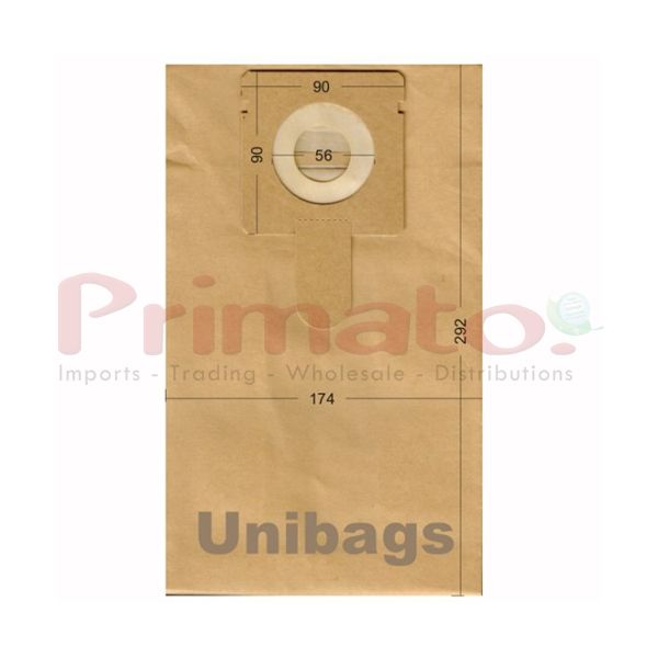 Vacuum Cleaner Paper Bags suitable for Bluesky, Delonghi, Fakir Primato 1990