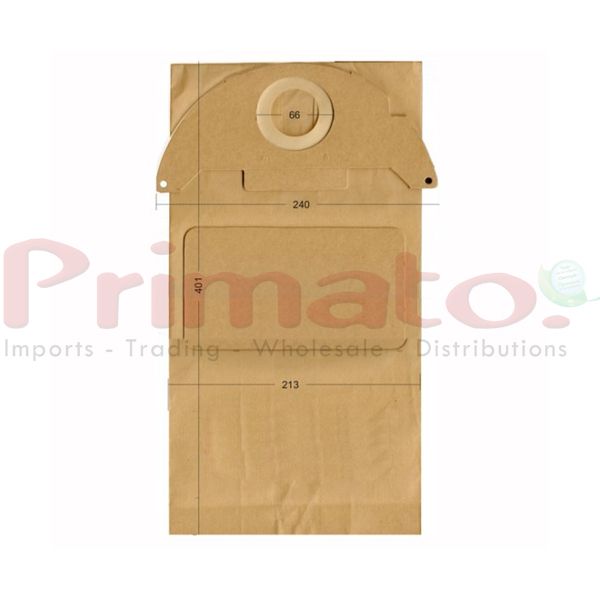 Vacuum Cleaner Paper Bags suitable for Karcher, Swirl, Ecoclean. Primato 1280