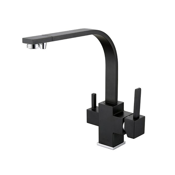 3-way water filter tap. Primato Black