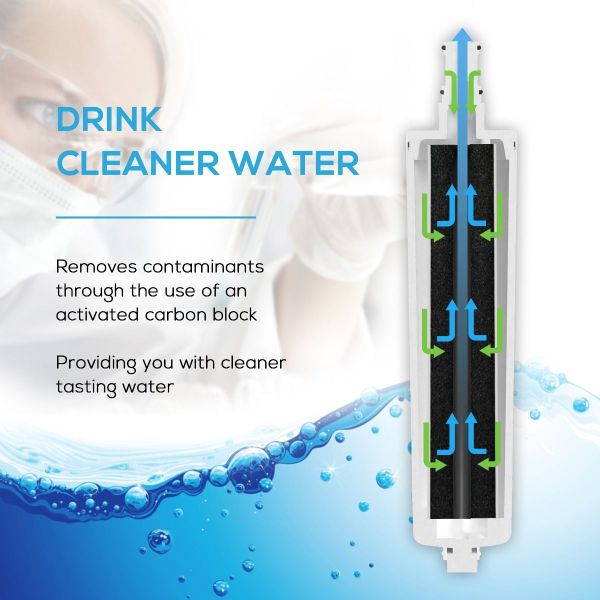 Filtro de agua compatible con refrigeradores SAMSUNG. Primato EFF-6027A