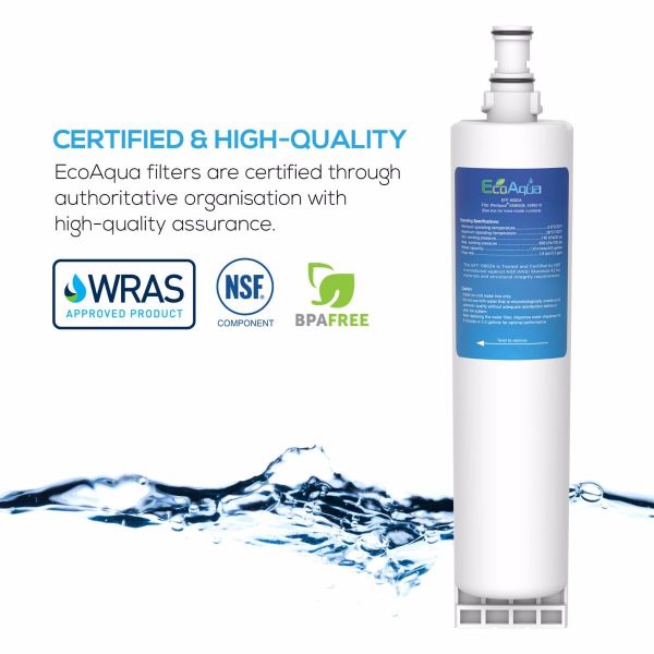 Compatible refrigerator water filter for Whirlpool, KitchenAid, Kenmore, Smeg and others - Primato EFF-6002A