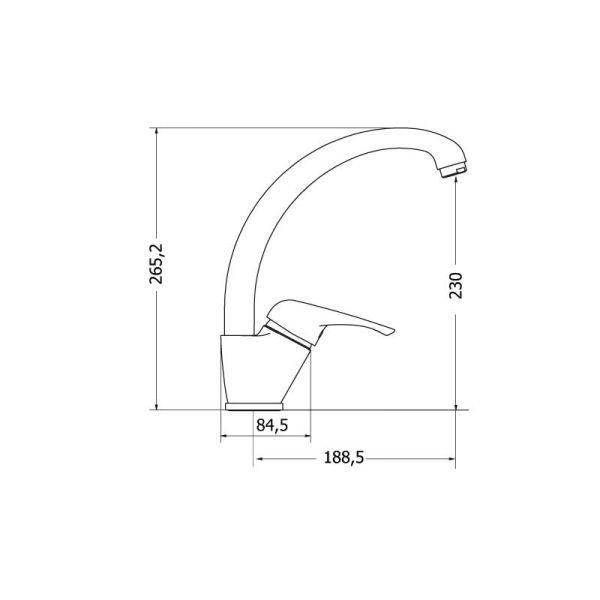 Grifo de cocina de lujo MODEA ELIT 00-2020