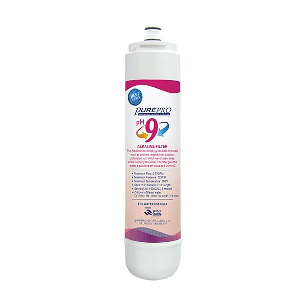 Filtro de agua enriquecido alcalino Quick Change. Pure Pro RS300PH