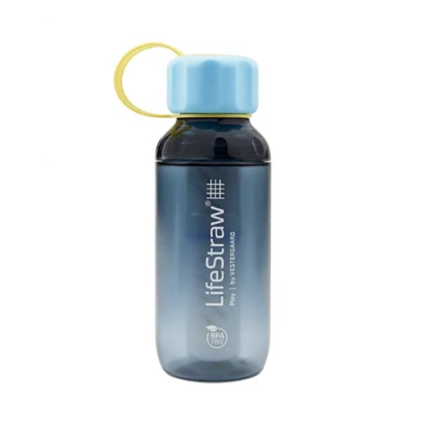 LifeStraw® Play Stormy Grey παγούρι επιβίωσης για παιδιά με μείωση μολύβδου LS11115