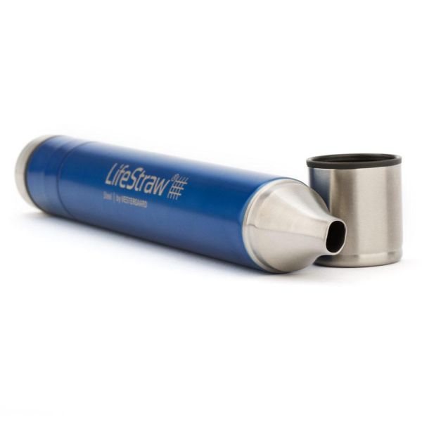 Überlebens-Wasserfilter aus Edelstahl Lifestraw® STEEL LS11108