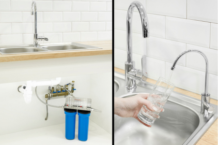 Filtros de agua debajo del fregadero Filtros de agua debajo del fregadero